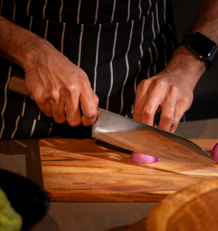 Ergonomic Walnut Handle